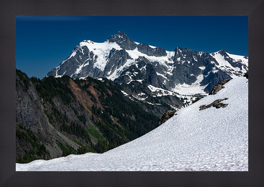 Mt.Shuksan at Mt Baker Washington State USA Picture Frame print