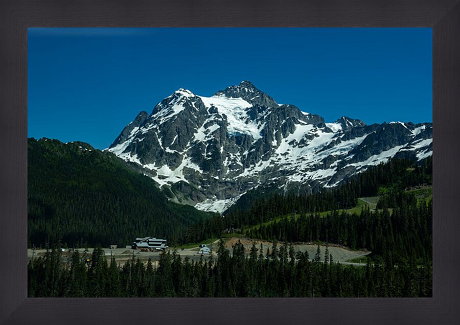 Mt.Shuksan at Mt Baker Washington State USA Picture Frame print