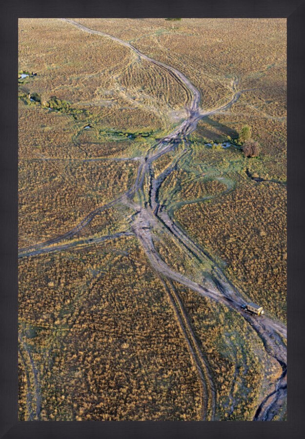  Masai Mara Valley Africa Picture Frame print