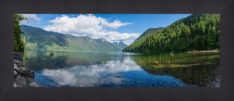 Chilliwack Lake British Columbia pano  Picture Frame print