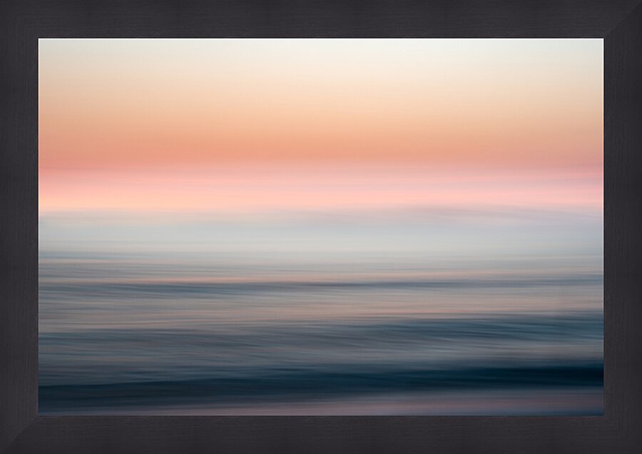 ICM of water Picture Frame print