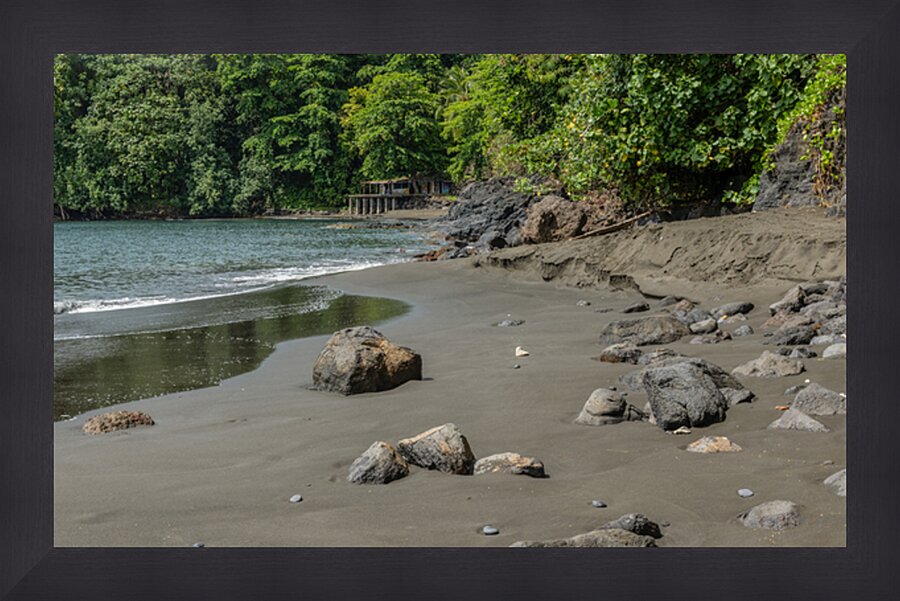 Beach at La Tahiti Pepeete Tahiti 2 Picture Frame print