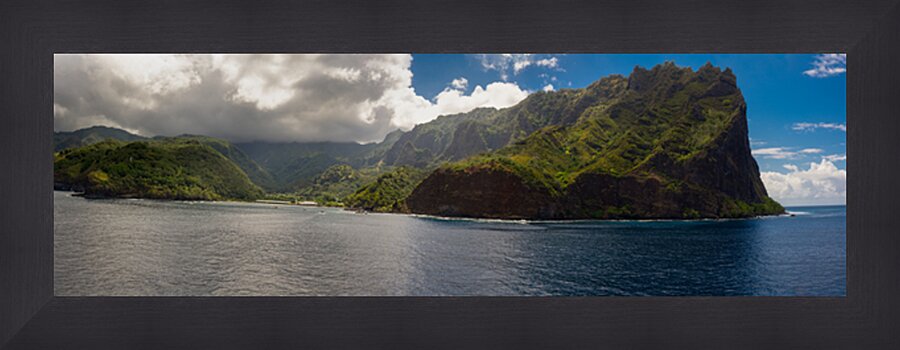 Fatu Hiva Island Marquesas Islands 2 Picture Frame print