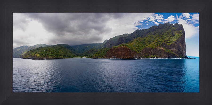 Fatu Hiva Island Marquesas Islands 3 Picture Frame print