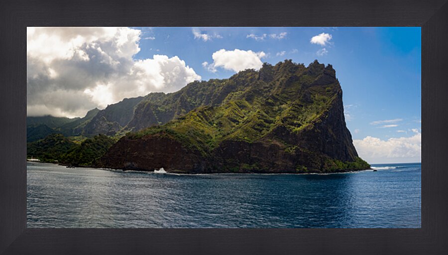 Fatu Hiva Island Marquesas Islands Picture Frame print