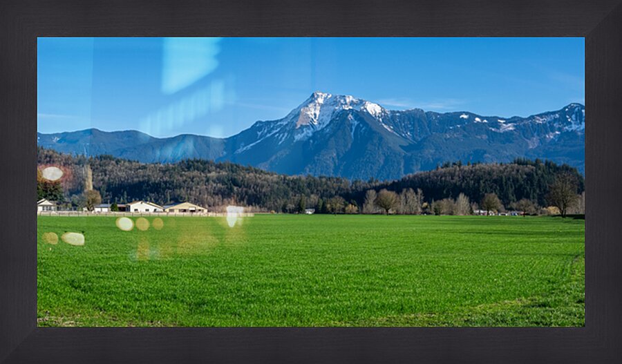 Agassiz British Columbia Canada Picture Frame print