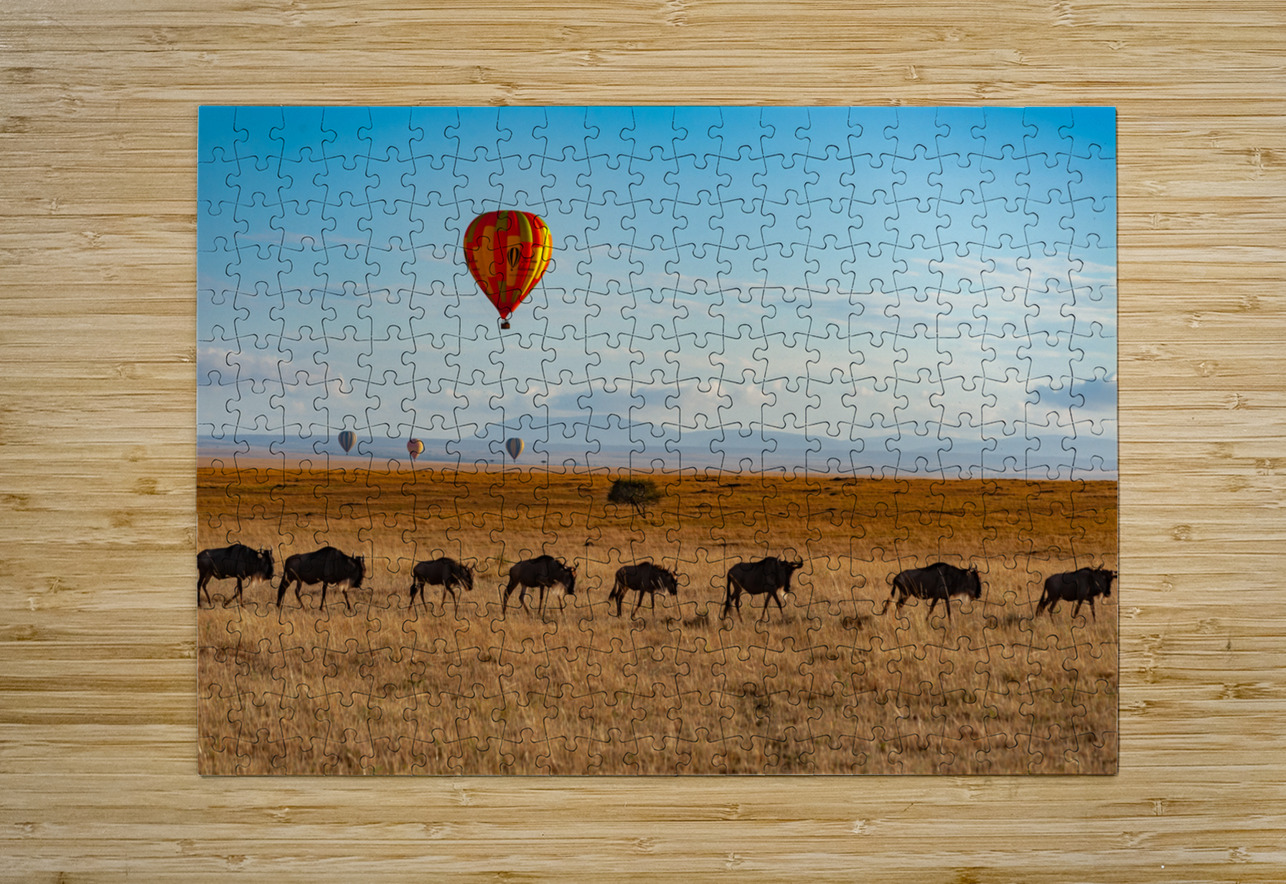 Masai Mara Randy Roy Photography Puzzle printing
