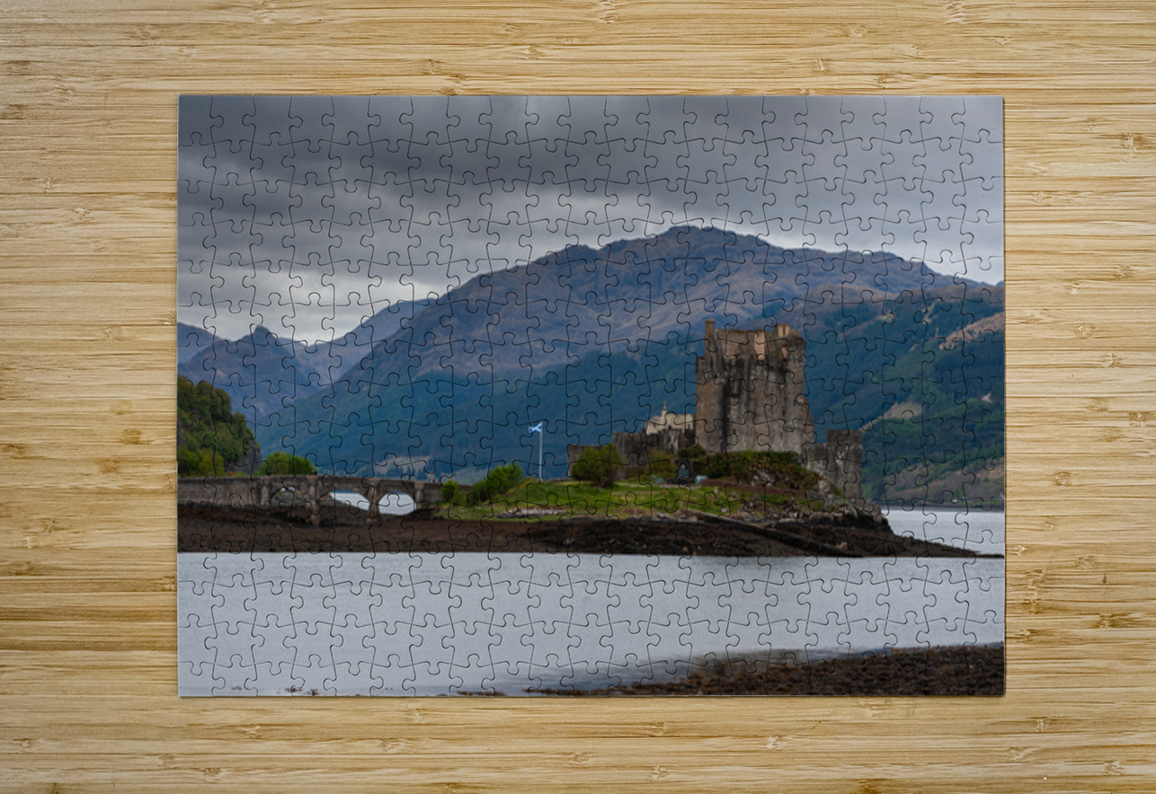 Eilean Donan Castle Dornie Scotland Randy Roy Photography Puzzle printing