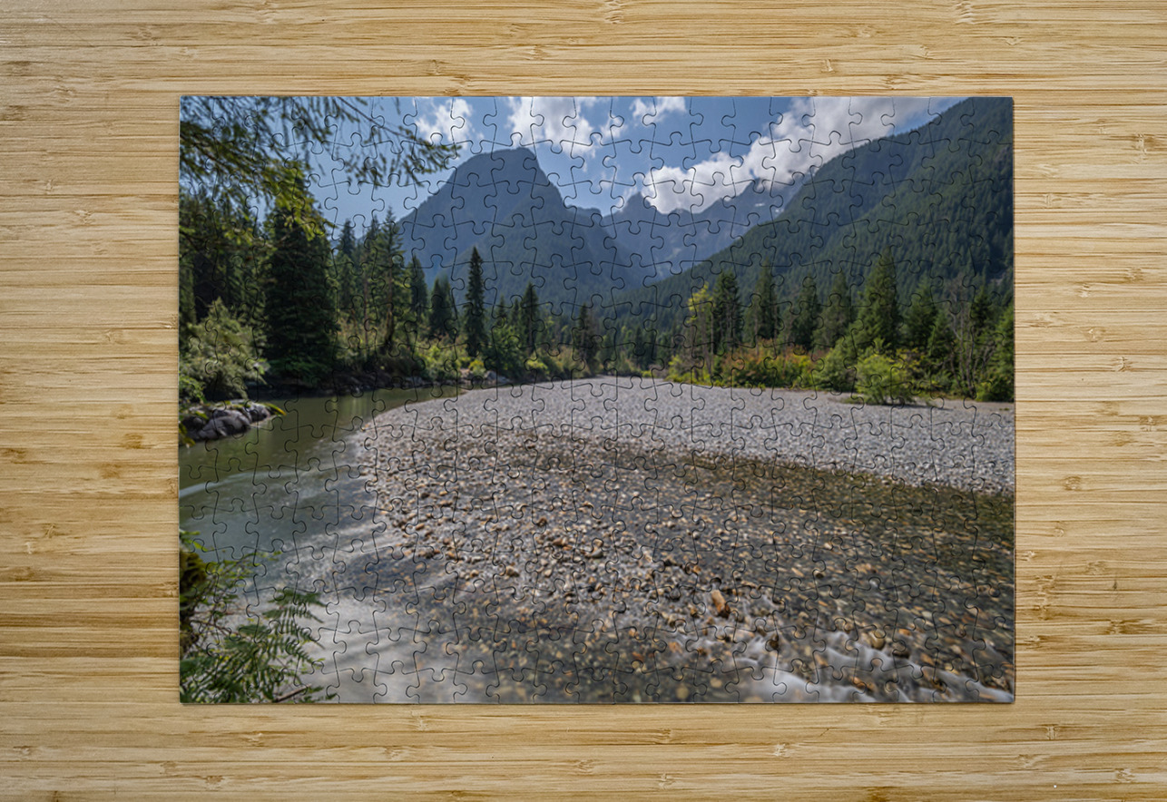 Gold Creek Golden Ears Provincial Park British Columbia Randy Roy Photography Puzzle printing
