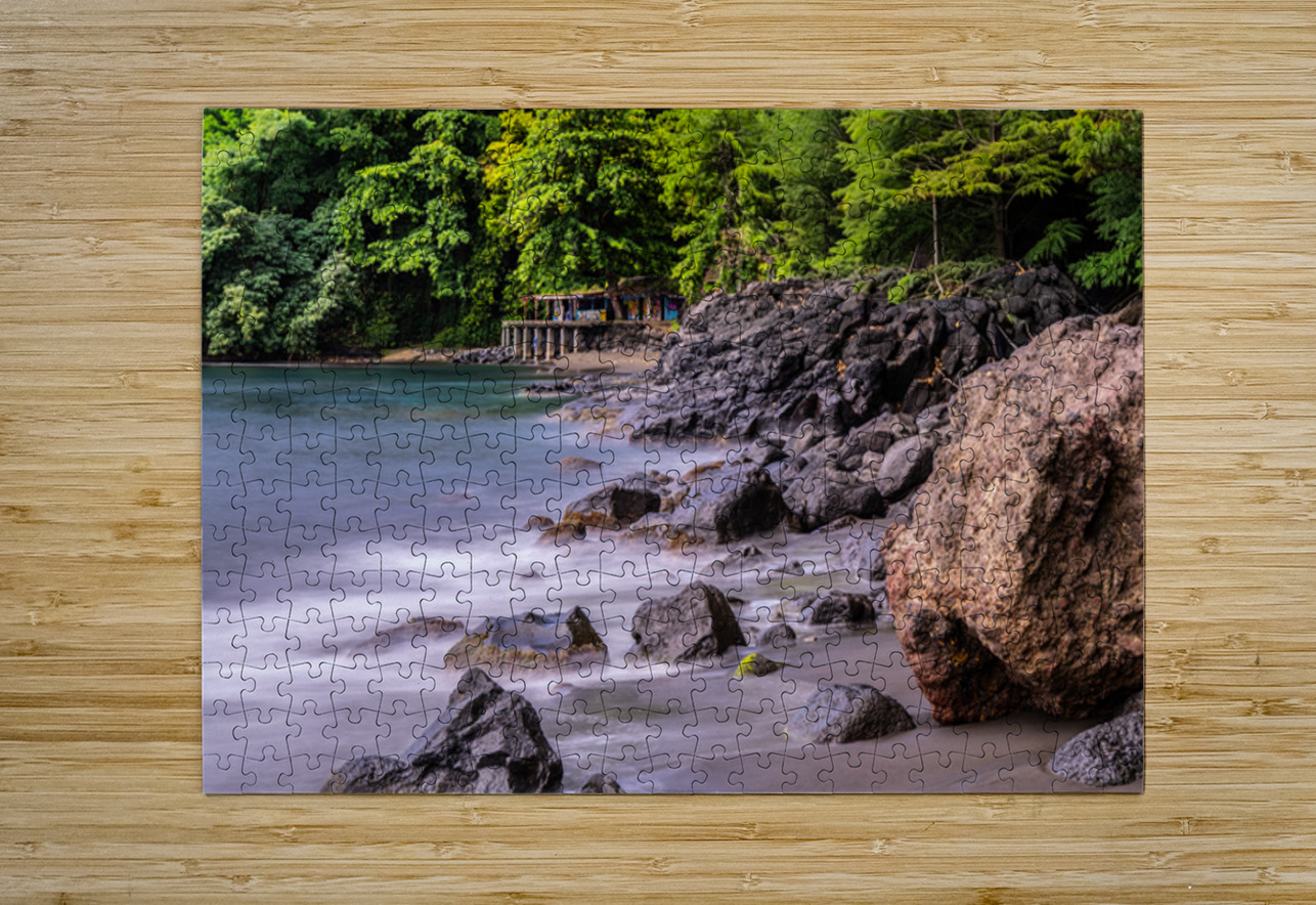 Beach at La Tahiti Pepeete Tahiti 3 Randy Roy Photography Puzzle printing
