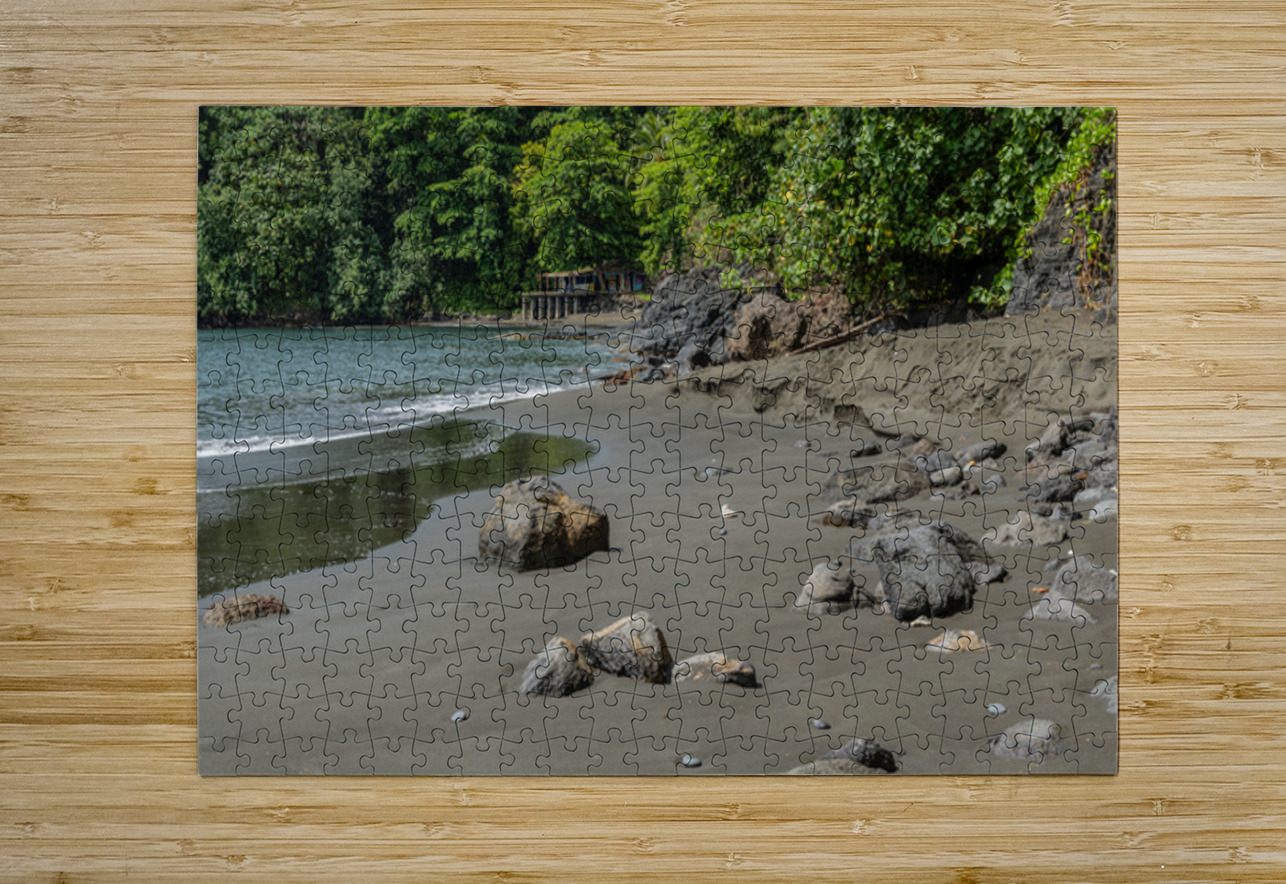 Beach at La Tahiti Pepeete Tahiti 2 Randy Roy Photography Puzzle printing