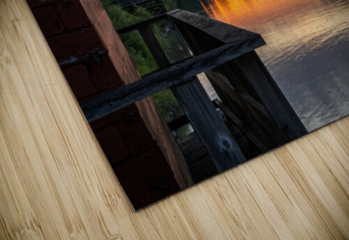 Sunset Fort Langley British Columbia on the Fraser river 2 Randy Roy Photography puzzle