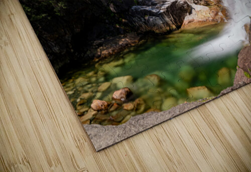 Gold Creek Falls Golden Ears Provincial Park British Columbia  Randy Roy Photography puzzle
