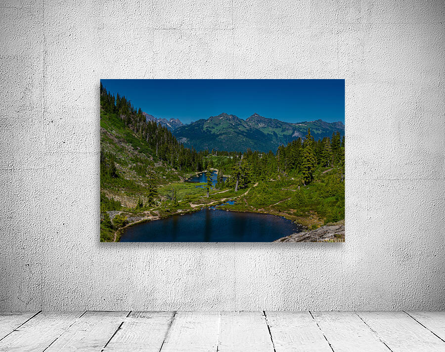 Bagley Lakes at Mt Baker Washington State USA Wall Preview
