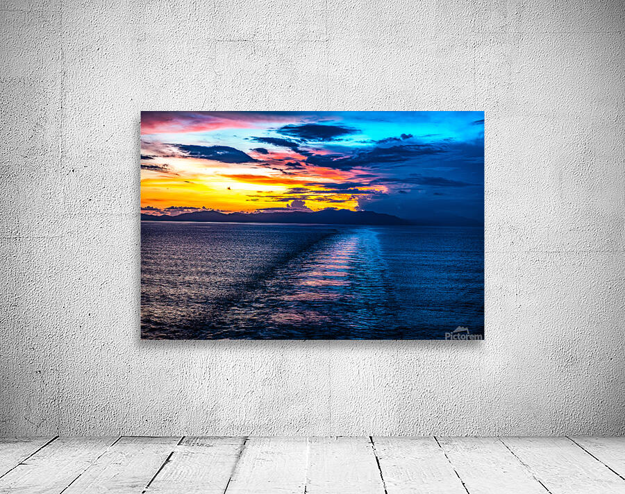 Sunset Solomon Islands Wall Preview