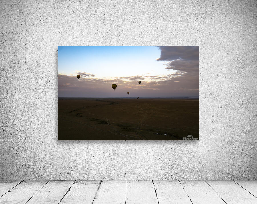 Balloons over Masai Mara Wall Preview