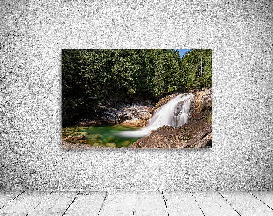 Gold Creek Falls Golden Ears Provincial Park British Columbia  Wall Preview
