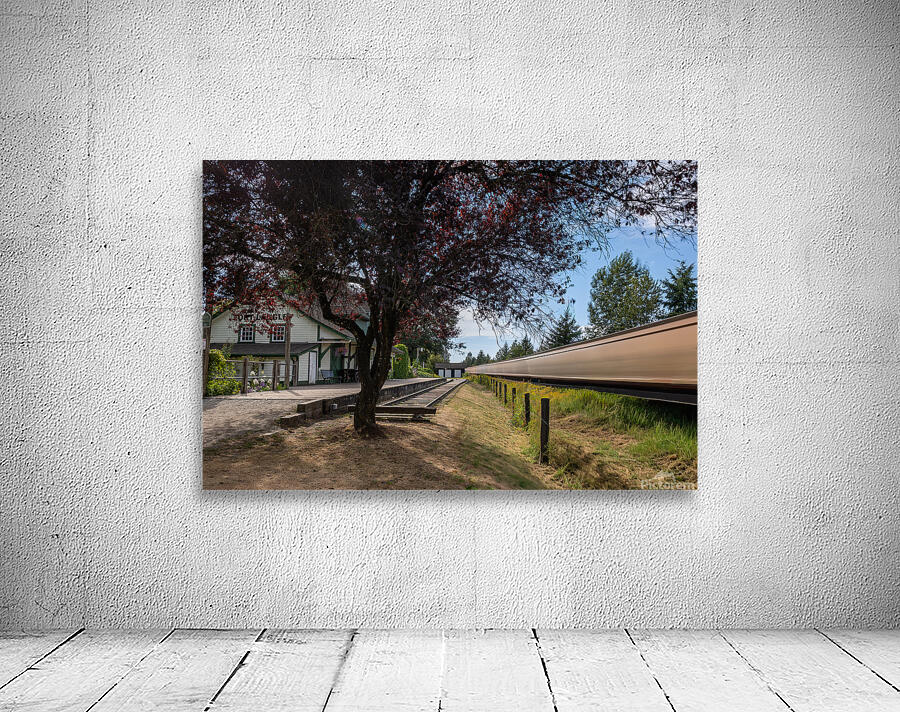 Fort Langley CN Train Station Fort Langley B.C Canada Wall Preview