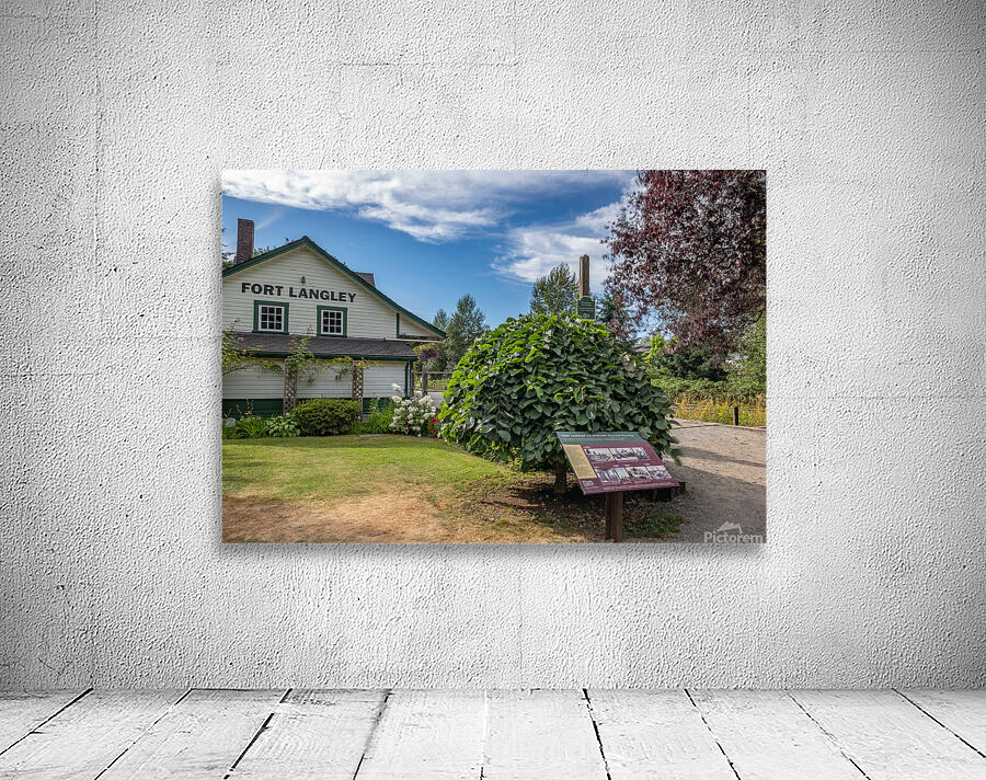 Fort Langley CN Train Station Fort Langley B.C Canada Wall Preview