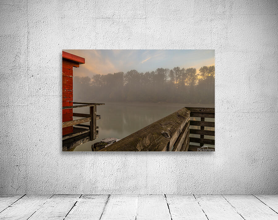 Fort Langley British Columbia Fog Wall Preview