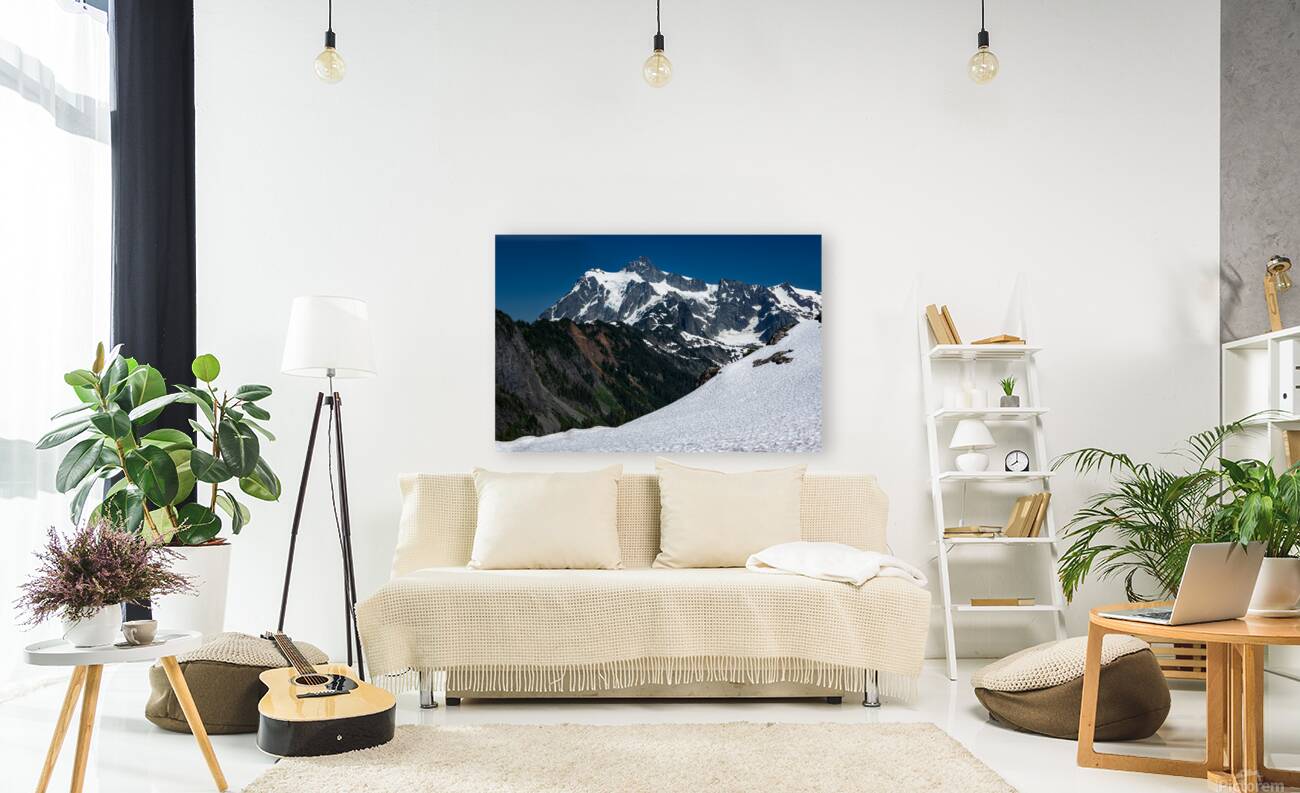 Mt.Shuksan at Mt Baker Washington State USA Reproduction