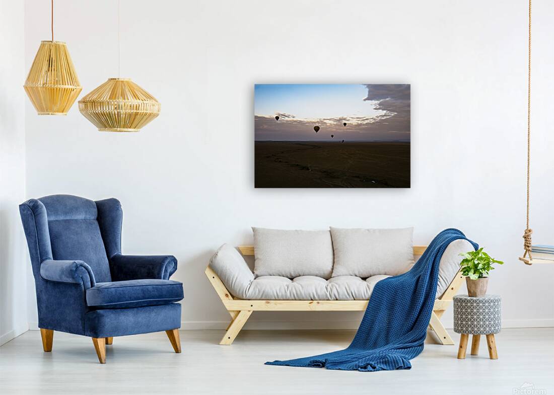 Balloons over Masai Mara Reproduction