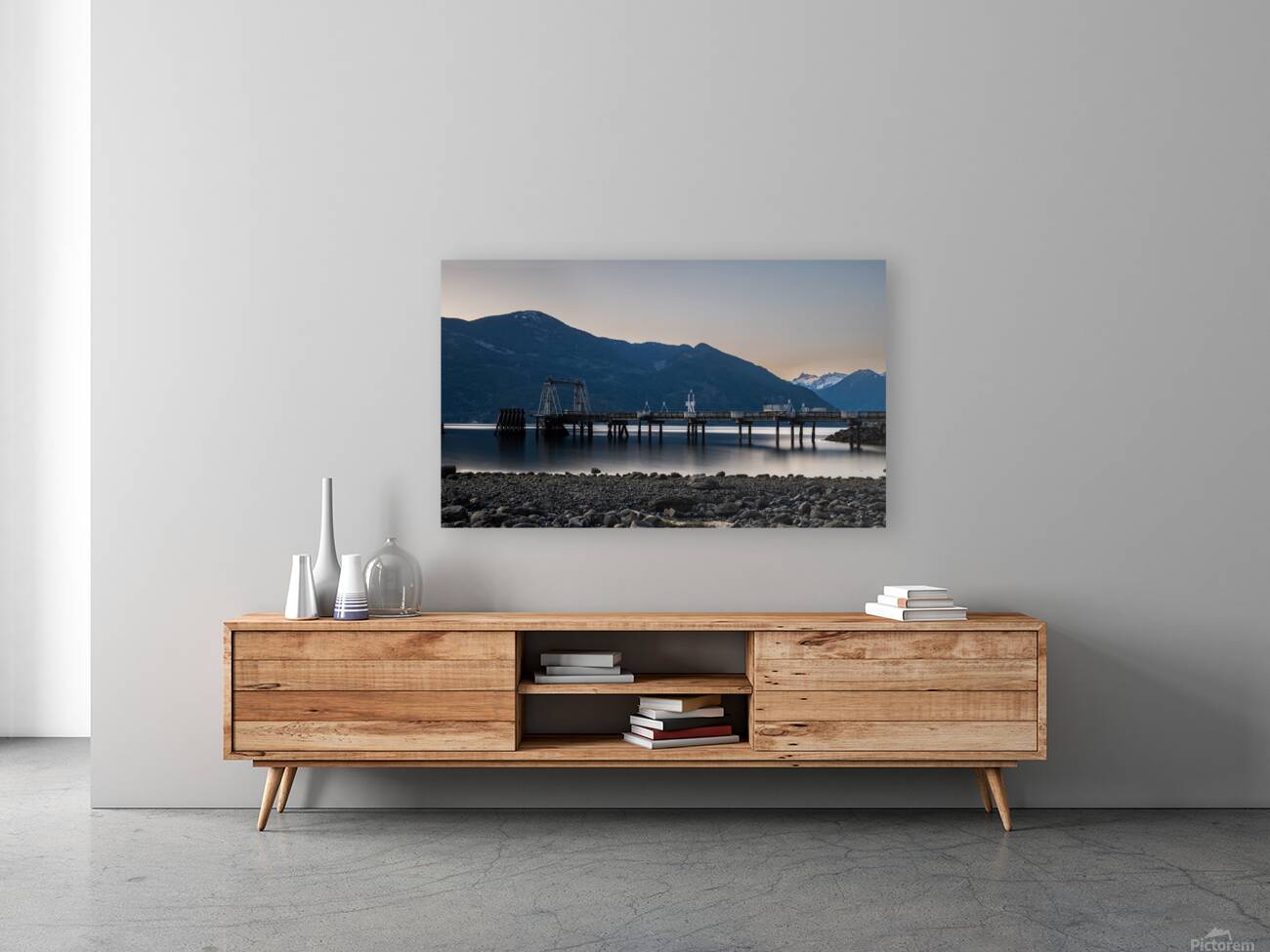 Porteau Cove Pier British Columbia Canada Reproduction