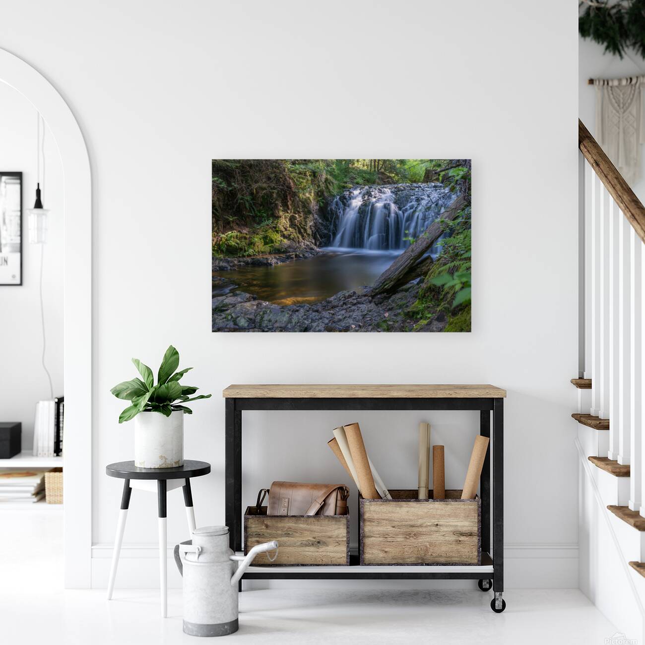 Rolley Lake falls Mission British Columbia 2 Reproduction