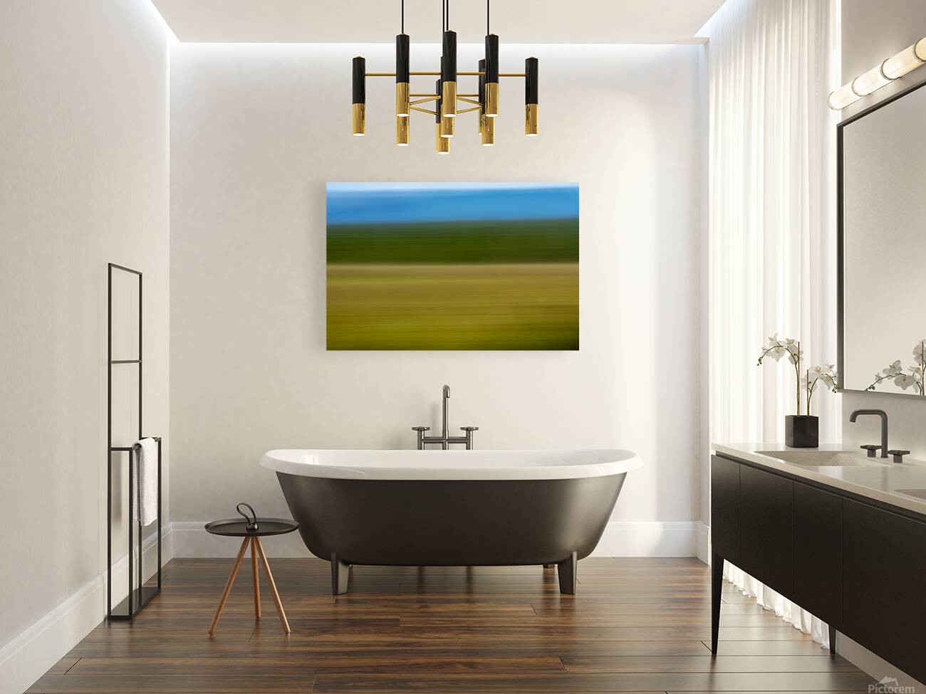  On the lake bog Houston trail Fort Langley Britsh Columbia Canada Reproduction