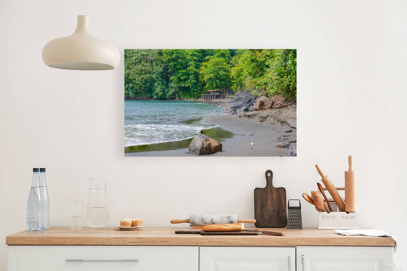 Beach at La Tahiti Pepeete Tahiti Reproduction