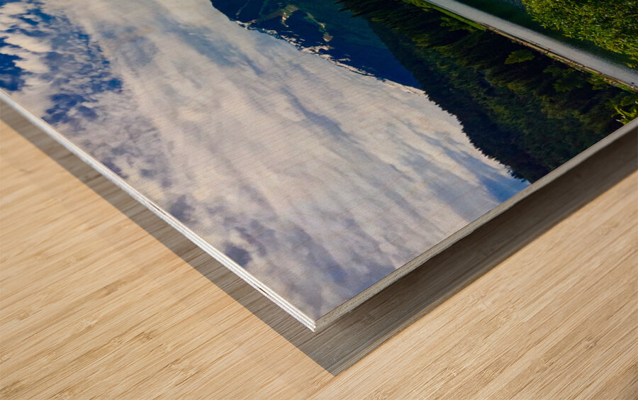 Lost Lake Whistler Wood print