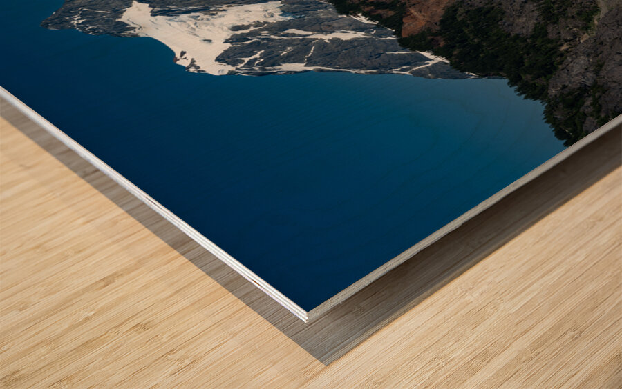 Mt.Shuksan at Mt Baker Washington State USA Wood print