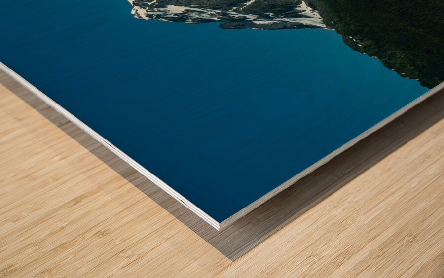 Mt.Shuksan at Mt Baker Washington State USA Wood print