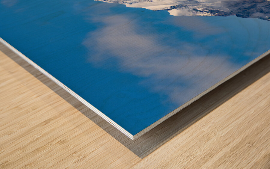 Glacier Bay Wood print