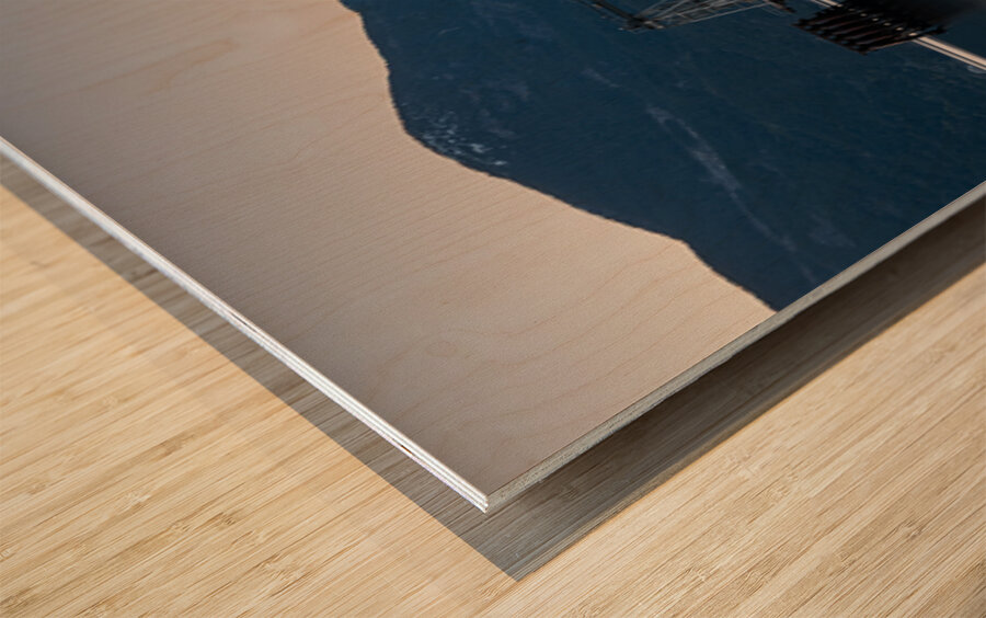 Porteau Cove Pier British Columbia Canada Wood print