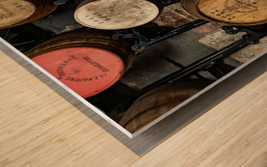 Glengoyne Distillery north of Glasgow Scotland Wood print