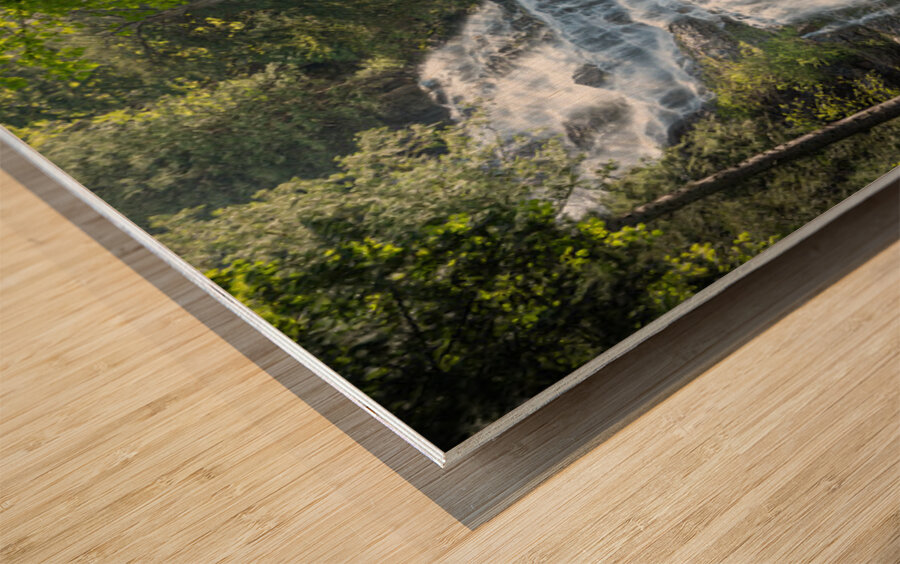 Bridal Veil Falls Wood print