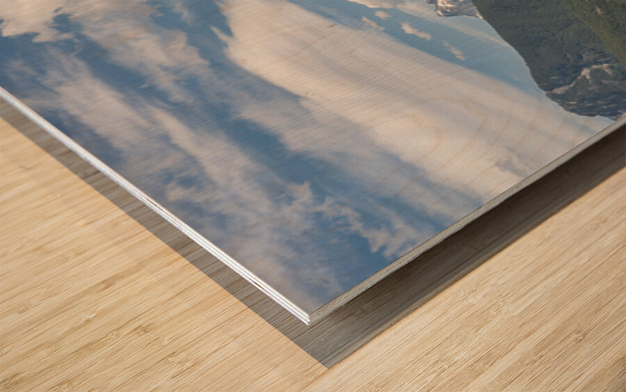 Chilliwack Lake Chilliwack British Columbia Wood print